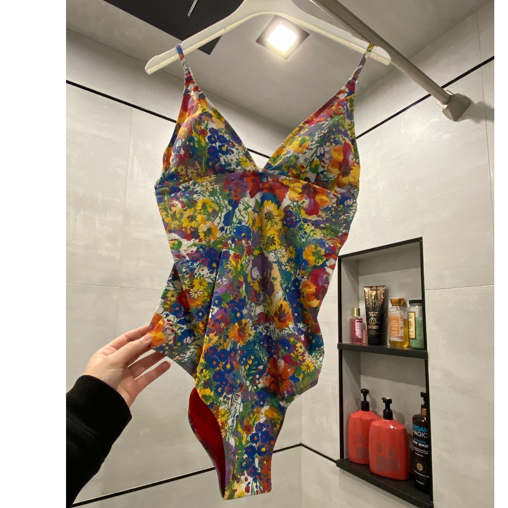 Stella McCartney floral one piece bathing suit